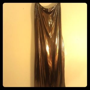 Metallic dress